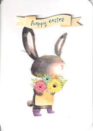 Papyrus Easter Card, Happy Easter Brown Bunny, 1 Card