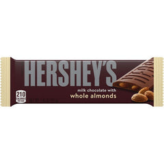 Hershey's Chocolate Bar, Milk Chocolate with Whole Almonds, 1.45 Oz., 1 Bar