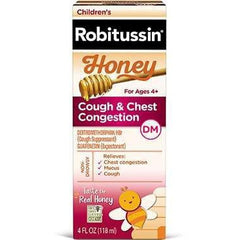 Children's Robitussin Nighttime Cough DM, Honey Flavored, 4 fl oz