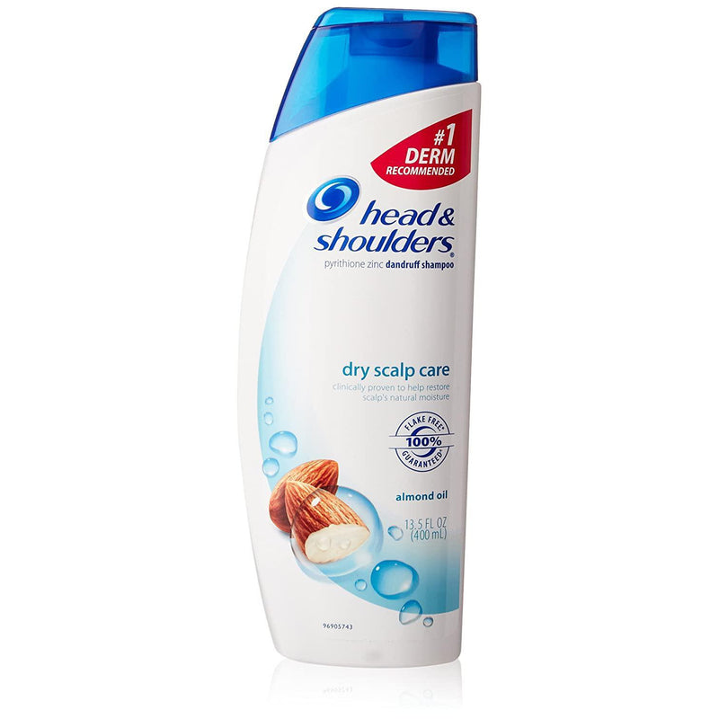Head and Shoulders Dry Scalp Care Daily-Use Anti-Dandruff Paraben Free Shampoo, 13.5 fl oz