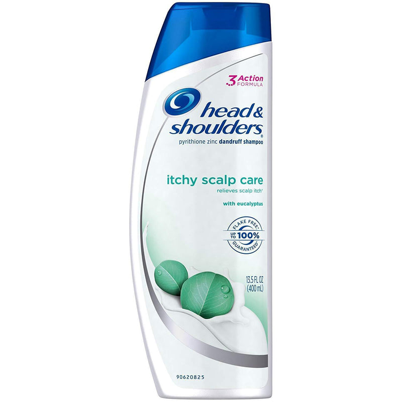 Head and Shoulders Itchy Scalp Care Daily-Use Anti-Dandruff Paraben Free Shampoo, 13.5 fl oz, PACK OF 2