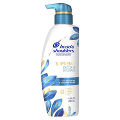 Head and Shoulders Supreme Detox & Hydrate Hair & Scalp Shampoo, 11.8 fl oz