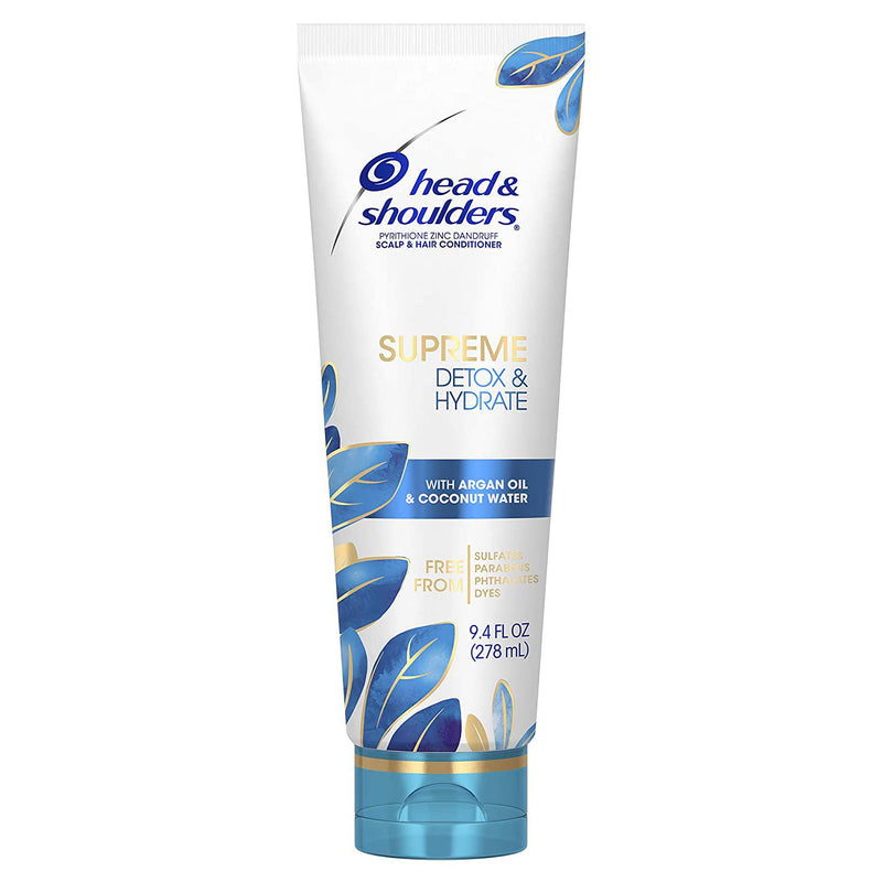 Head and Shoulders Supreme Detox & Hydrate Hair & Scalp Conditioner, 9.4 fl oz