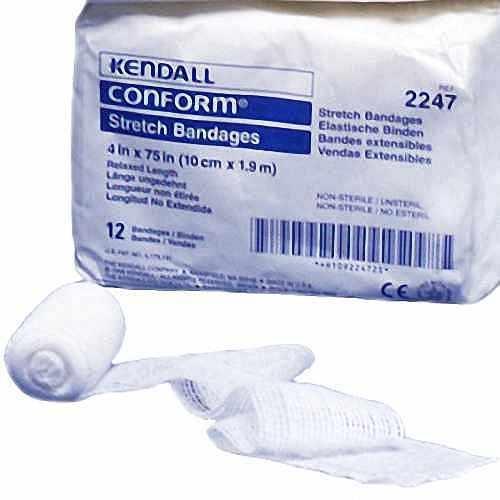 Kendall Conform Stretch Sterile Dressing, 4"x75", 12ct