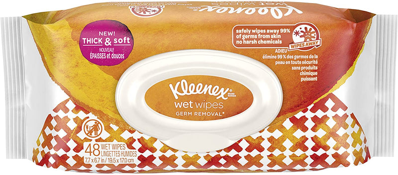 Kleenex Wet Wipes, 48 Count
