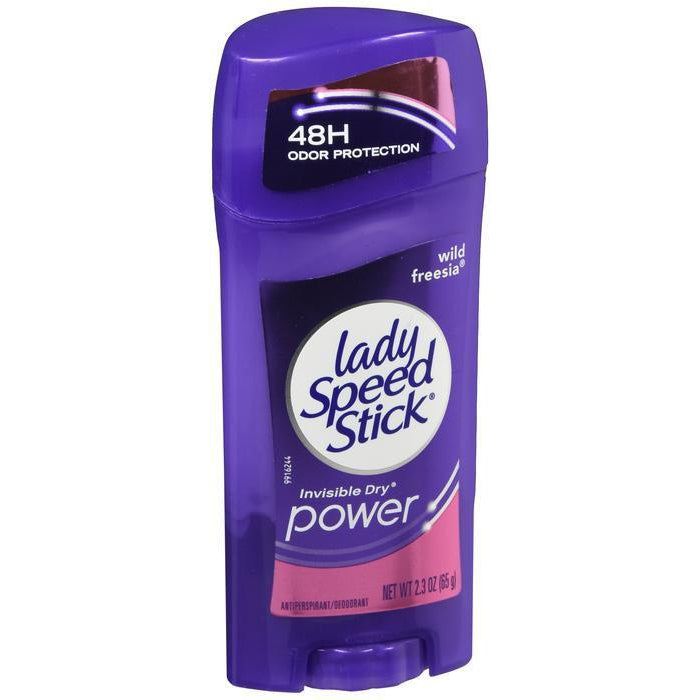 Lady Speed Stick Antiperspirant Deodorant, Power, Wild Freesia - 2.3 oz