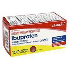 Leader Ibuprofen 200mg Tablets, 100 Count