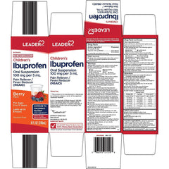 Leader Children's Ibuprofen, Berry Flavored, 4 fl. oz.