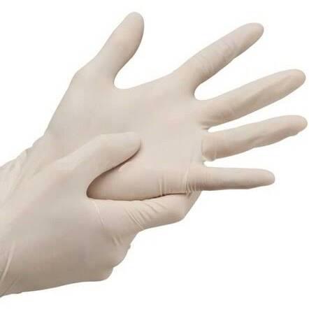 Leader Latex Powder Free Gloves, Large, 100 Count