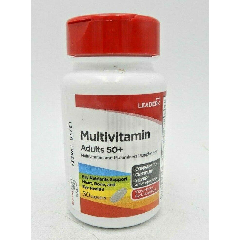 Leader Multivitamin Adults 50+, 30 caplets