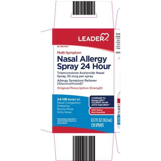 Leader Nasal Allergy Spray, 120 Metered Sprays