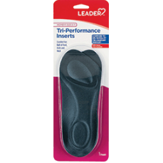 Leader Tri- Performance Insoles (Woman 6-11), One Pair