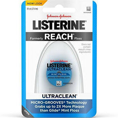 Listerine Ultraclean Dental Floss, Mint-Flavored, 30 Yards