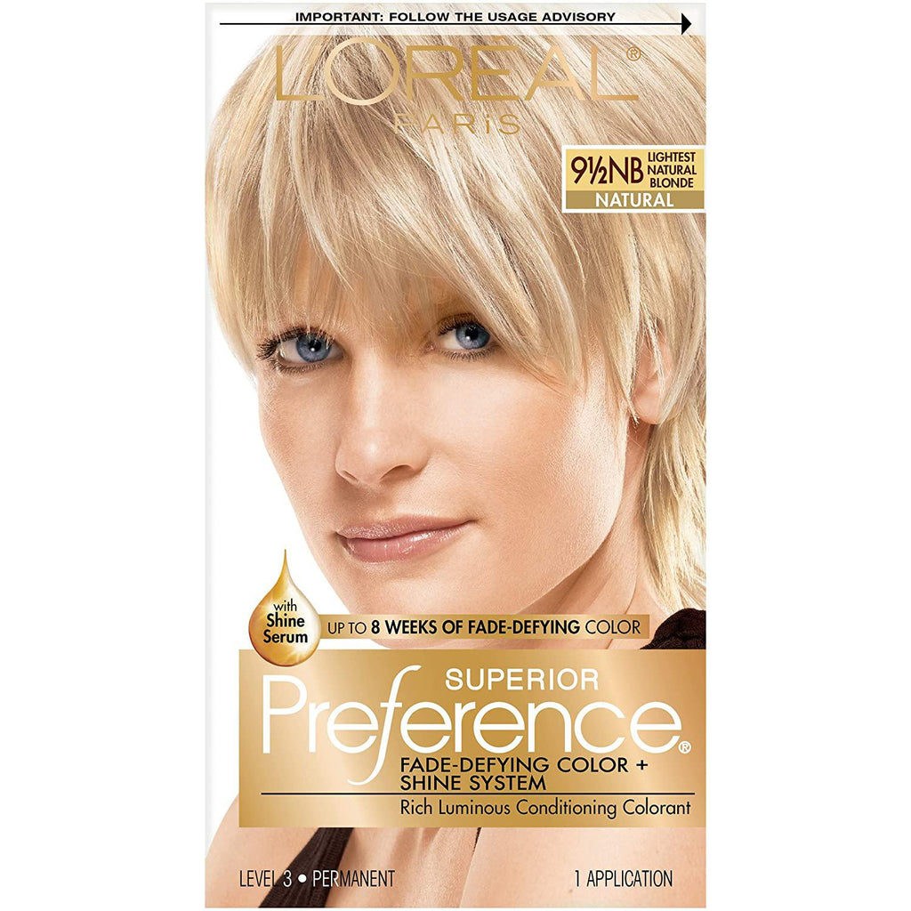 L'Oreal Superior Preference - 9-1/2 NB Lightest Natural Blonde, 1 COUNT