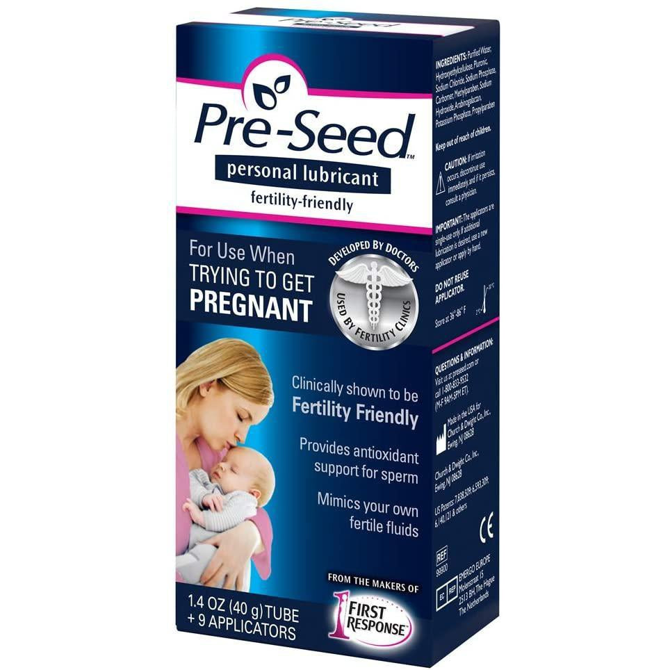 Pre-Seed Lubricant 40-gram tube with 9 applicators