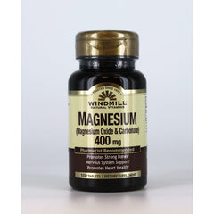 Windmill Magnesium Oxide & Carbonate 400 mg - 100 tablets*