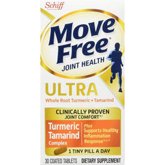 Move Free Ultra Whole Root Turmeric & Tamarind Bottle For Clinically Proven Joint Comfort, 30 coated tablets