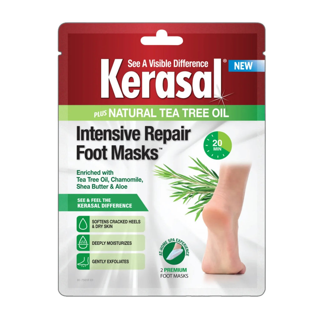 Kerasal intensive repair foot mask tea tree oil