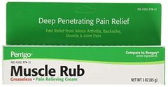 Perrigo Muscle Rub Cream 3oz