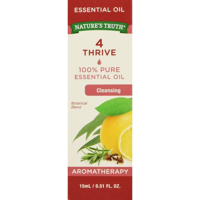 Nature's Truth 4 Thrive Cleansing Essential Oil, 15 ml / 0.5 fl oz