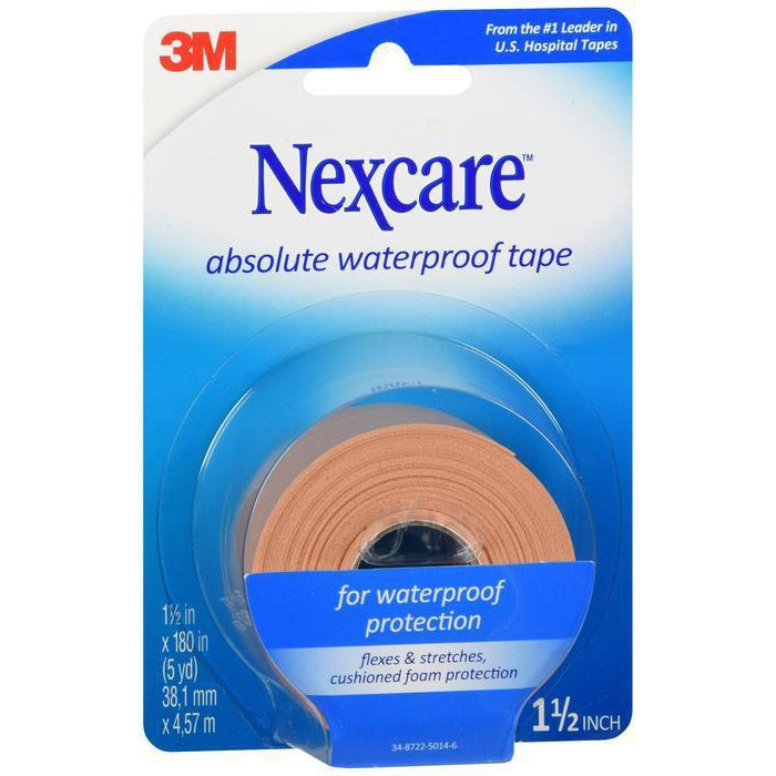 Nexcare Absolute Waterproof Wide Tape, 1.5" x 180," One Count*