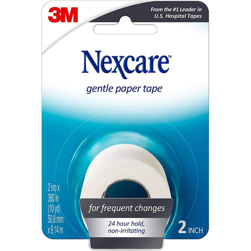 Nexcare Gentle Paper Tape, 2" x 360," One Count