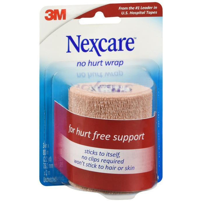 Nexcare Coban Self-Adherent Wrap, 3" x 80," One Count