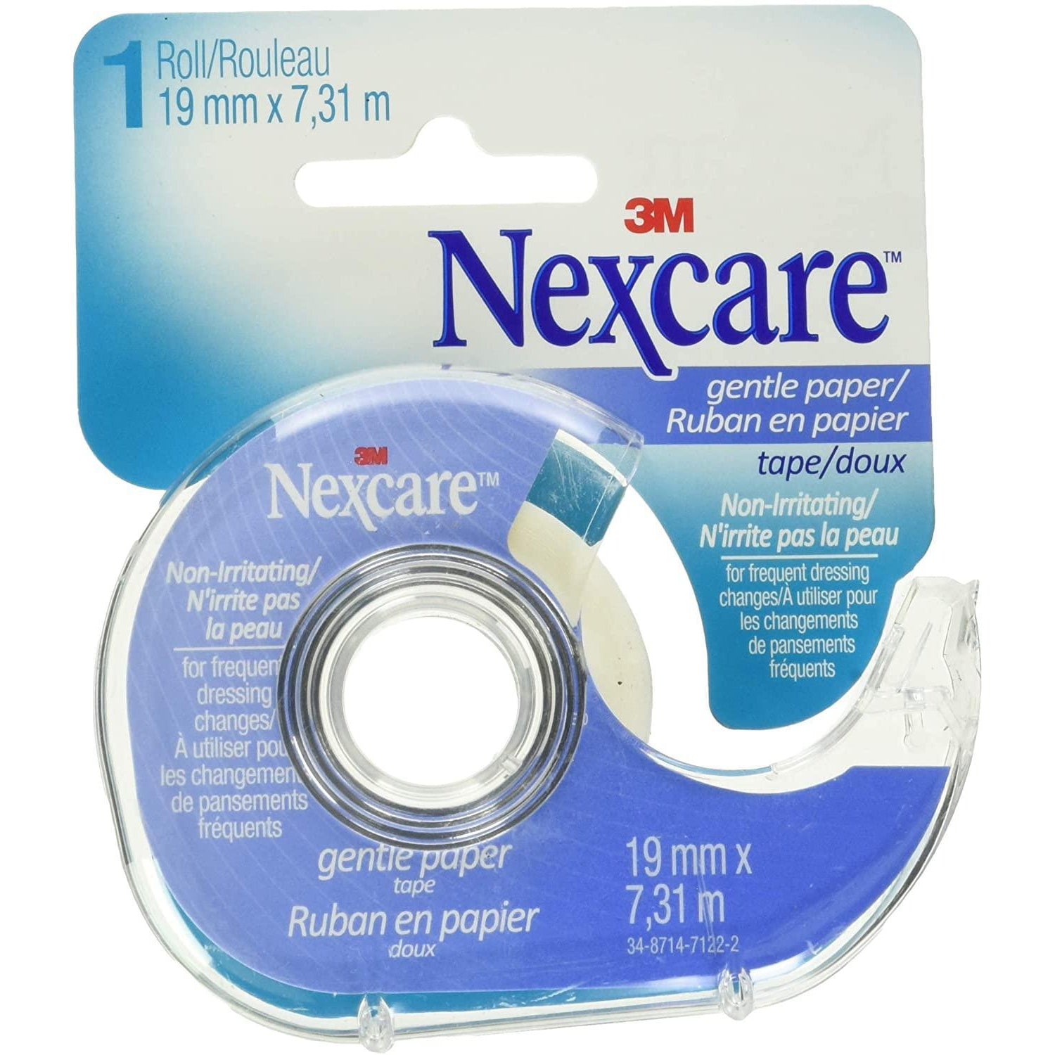 3M Nexcare Gentle Paper Tape with Dispenser