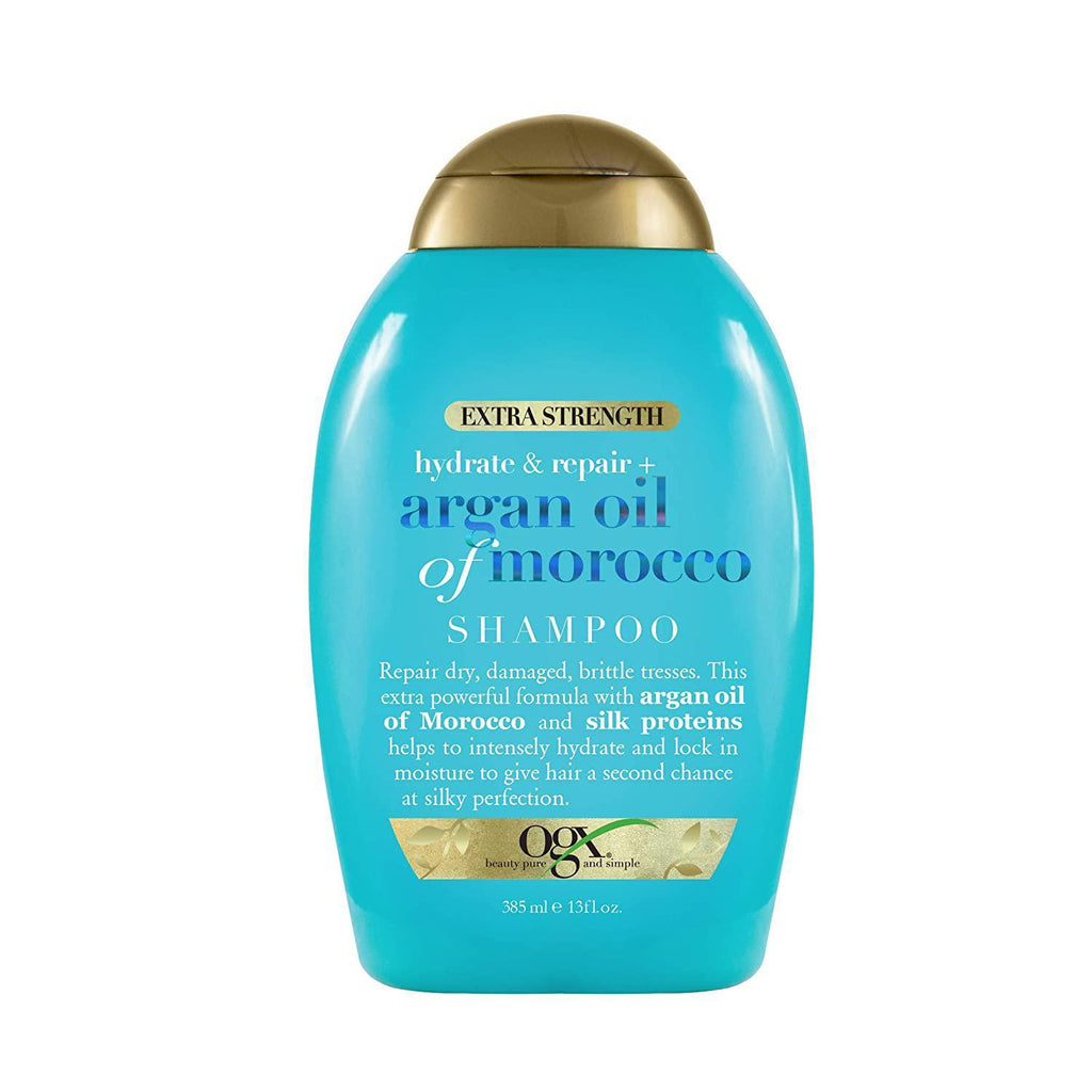 OGX Hydrate and Repair + Argan Oil of Morocco Extra Strength Shampoo, 13 Fl Oz.