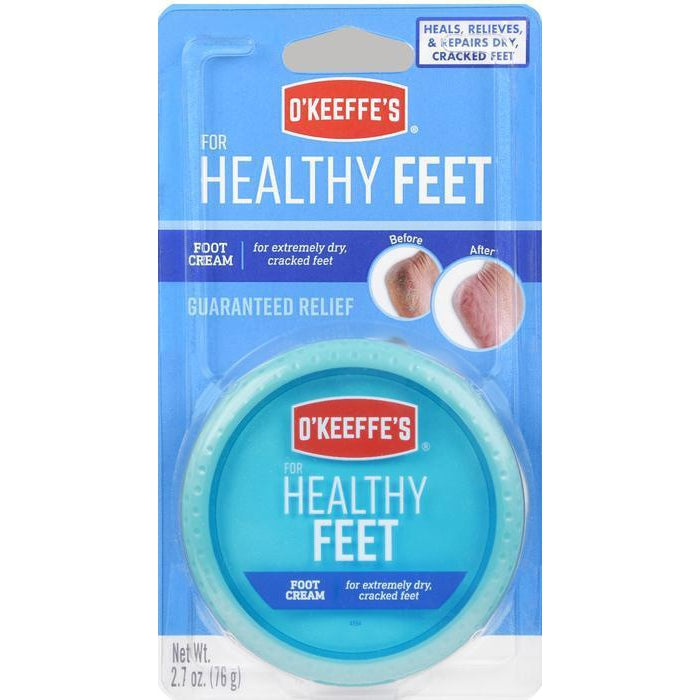 O'Keeffe's Healthy Feet Foot Cream Jar, 2.7 Ounce