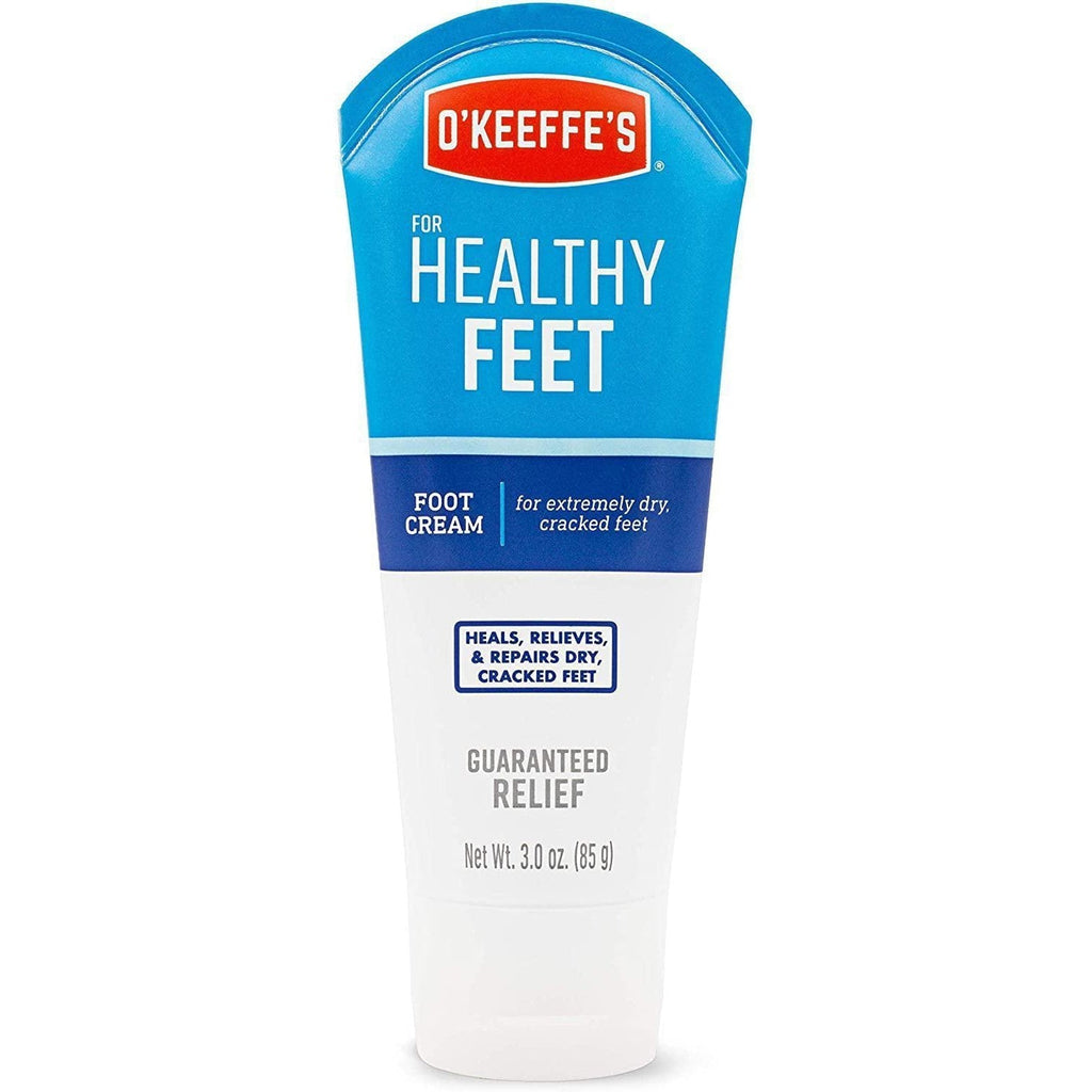O'Keeffe's Healthy Feet Foot Cream Tube, 3 Ounce, Pack of 2