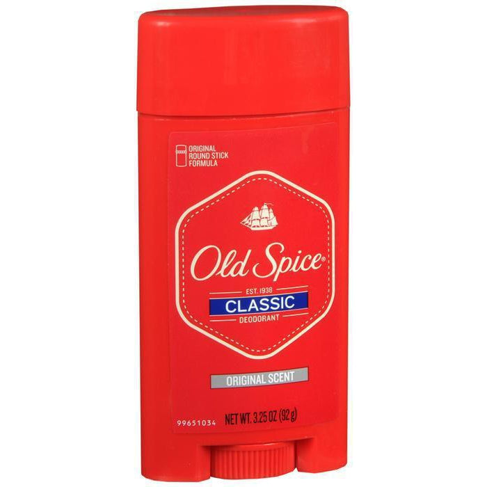 Old Spice Classic Deodorant Stick, Original Scent - 3.25 oz*