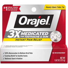 Orajel Maximum Strength Gel Oral Pain Reliever - 0.42 Oz