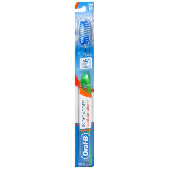 Oral-B Indicator Color Collection Manual Toothbrush, Medium - 1 Count