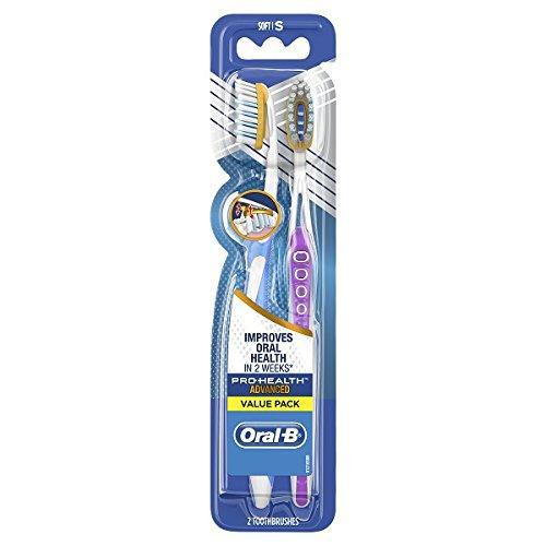 Oral-B Pro-Health Clinical Pro-Flex Toothbrush with Flexing Sides, Soft - 2 Count