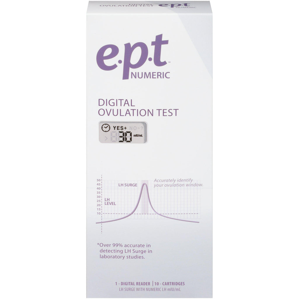 E.P.T.™ Numeric Digital Ovulation Test 11 pc Box