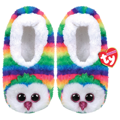 Ty Fashion Slippers, Large, Owen, 1 Pair