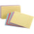 Oxford Rainbow Pack Index Cards, 100 Cards, 3" x 5", Assorted Colors, 1 count