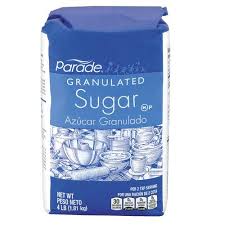 Parade Granulated Sugar, 4 lb., 1 Bag***