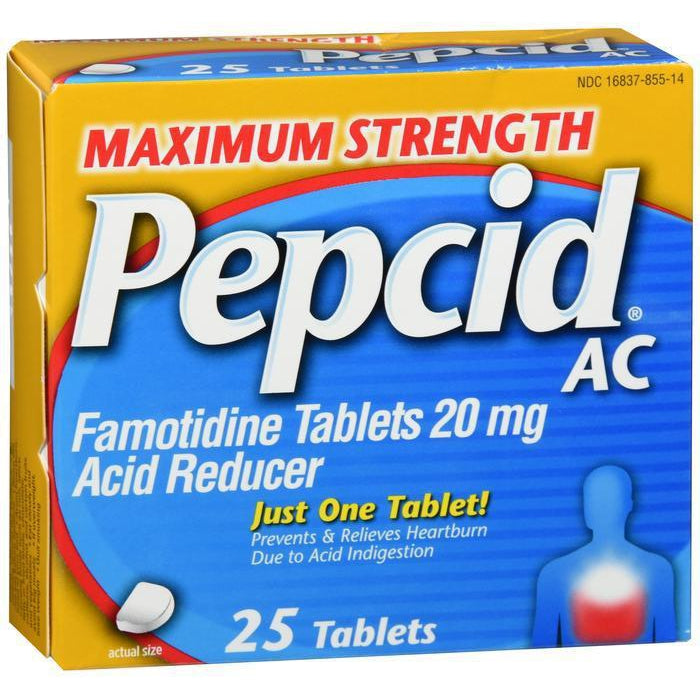 Pepcid AC Maximum Strength Tablets - 25 count