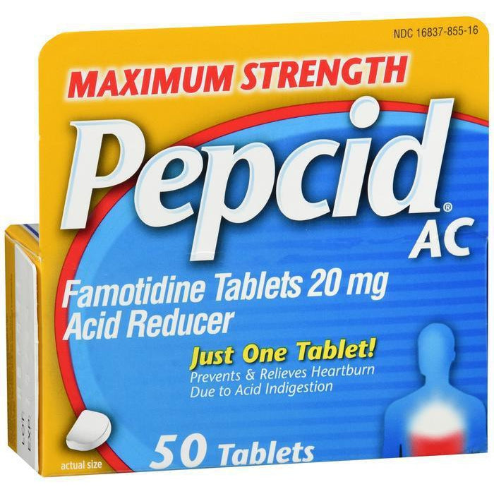 Pepcid AC Maximum Strength Tablets - 50 count