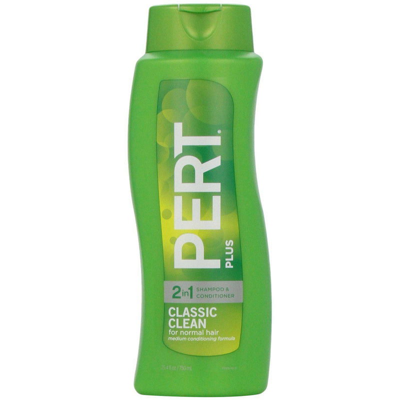 Pert Plus 2 in 1 Classic Clean Shampoo & Conditioner, 25.4 Fl Oz* UPC 883484708903