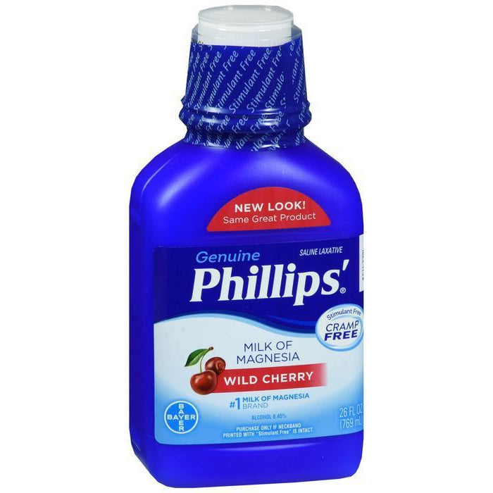 Phillips' Milk of Magnesia Liquid Wild Cherry - 26 oz