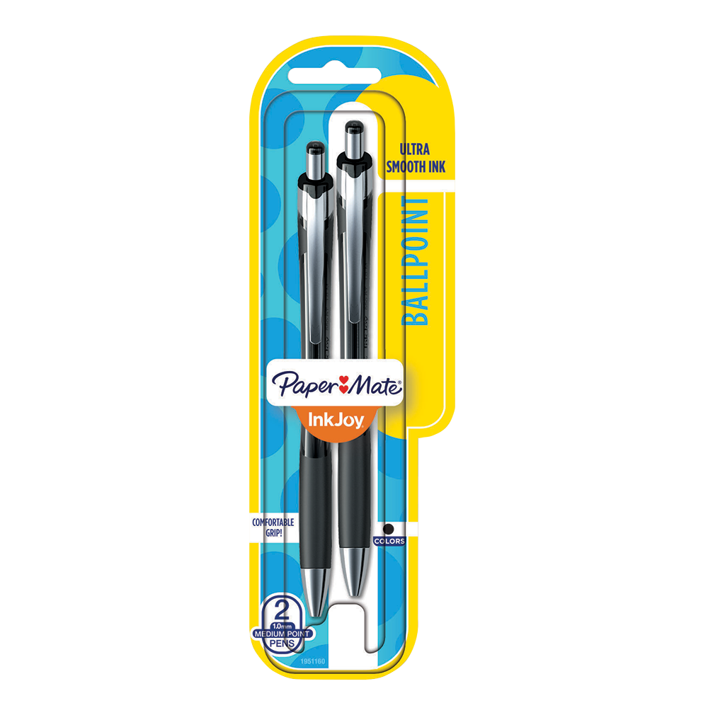 Paper MateInkJoy 550RT Retractable Ballpoint Pens, 2 Count