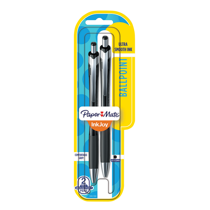 Paper MateInkJoy 550RT Retractable Ballpoint Pens, 2 Count