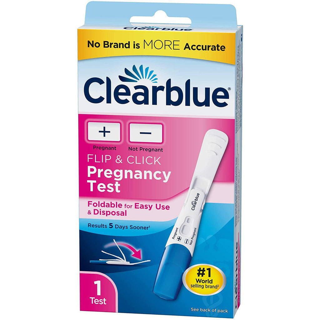Clearblue Flip & Click Pregnancy Test, 1ct