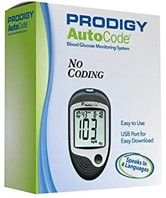 Prodigy - 38484051850 Autocode Talking Blood Glucose Monitoring Meter ...