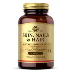 Solgar Skin, Nails & Hair Tablets, 60 ct - Non GMO, Gluten & Dairy Free, Vegan, Kosher, Halal Beauty Supplements