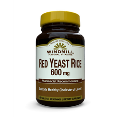 Windmill Red Yeast Rice 600 mg - 60 Tablets