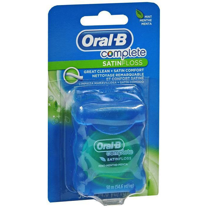 Oral B Satin Floss, Mint, 55 yd, 1 Count